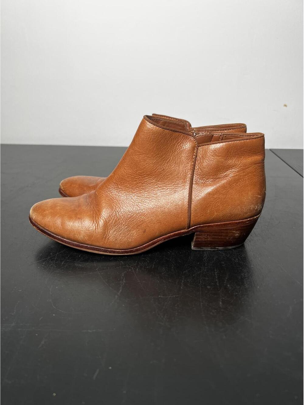 Sam Edelman Petty Brown Boots for Women - 8